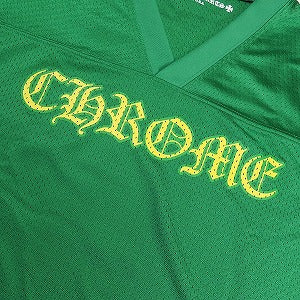 CHROME HEARTS クロム・ハーツ STADIUM MESH UP JERSEY GREEN メッシュロンT 緑 Size 【L】 【新古品・未使用品】 20802494