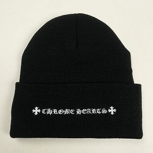 CHROME HEARTS クロム・ハーツ MATTY BOY PPO LIP BEANIE BLACK ビーニー 黒 Size 【フリー】 【新古品・未使用品】 20802503