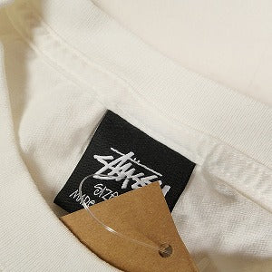 STUSSY ステューシー 24SS CALIFORNIA GROWN TEE PIGMENT DYED NATURAL Tシャツ 白 Size 【S】 【新古品・未使用品】 20802519