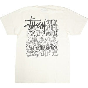 STUSSY ステューシー 24SS CALIFORNIA GROWN TEE PIGMENT DYED NATURAL Tシャツ 白 Size 【XL】 【新古品・未使用品】 20802527