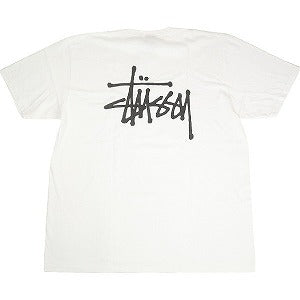 STUSSY ステューシー 24SS BASIC STUSSY TEE WHITE Tシャツ 白 Size 【XL】 【新古品・未使用品】 20802529