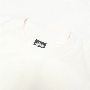 STUSSY ステューシー 24SS 8 BALL CREW PIGMENT DYED NATURAL クルーネックスウェット 白 Size 【L】 【新古品・未使用品】 20802550