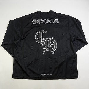 CHROME HEARTS クロム・ハーツ MESH WARM UP JERSEY BLACK メッシュロンT 黒 Size 【L】 【新古品・未使用品】 20802551