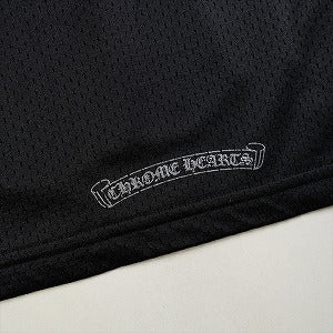 CHROME HEARTS クロム・ハーツ MESH WARM UP JERSEY BLACK メッシュロンT 黒 Size 【L】 【新古品・未使用品】 20802551