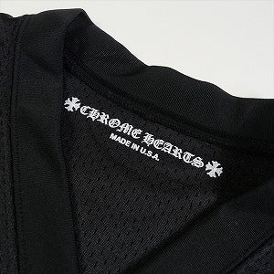 CHROME HEARTS クロム・ハーツ MESH WARM UP JERSEY BLACK メッシュロンT 黒 Size 【L】 【新古品・未使用品】 20802551