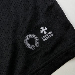 CHROME HEARTS クロム・ハーツ MESH WARM UP JERSEY BLACK メッシュロンT 黒 Size 【L】 【新古品・未使用品】 20802551