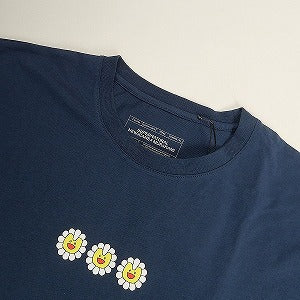 村上隆 ムラカミタカシ ×NewJeans Tee Navy フラワーTシャツ 紺 Size 【XL】 【新古品・未使用品】 20802577