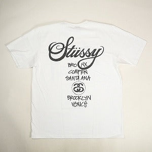 STUSSY ステューシー 24SS WORLD TOUR TEE White Tシャツ 白 Size 【L】 【新古品・未使用品】 20802590