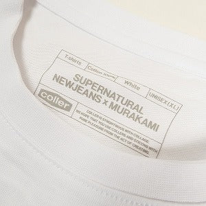 村上隆 ムラカミタカシ ×NewJeans Tee White バックフラワーTシャツ 白 Size 【XL】 【新古品・未使用品】 20802595