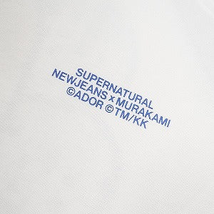 村上隆 ムラカミタカシ ×NewJeans Tee White バックフラワーTシャツ 白 Size 【XL】 【新古品・未使用品】 20802595