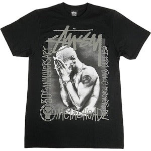 STUSSY ステューシー ×Goldie Metalheadz 30 Tee Black Tシャツ 黒 Size 【S】 【新古品・未使用品】 20802602