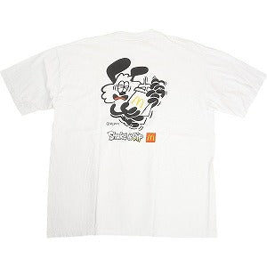 VERDY ヴェルディ ×McDonalds 24SS Vick Shake&Dip Tee White Tシャツ 白 Size 【L】 【新古品・未使用品】 20802607