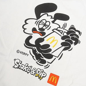 VERDY ヴェルディ ×McDonalds 24SS Vick Shake&Dip Tee White Tシャツ 白 Size 【L】 【新古品・未使用品】 20802607