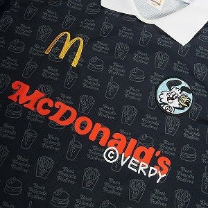 VERDY ヴェルディ ×McDonalds 23AW Best Friends Forever collection Game Shirt Black 中国限定ゲームシャツ 黒 Size 【XL】 【新古品・未使用品】 20802610