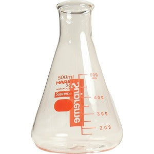 SUPREME シュプリーム ×Hario 24AW Erlenmeyer Flask Clear フラスコボトル クリア Size 【フリー】 【新古品・未使用品】 20802617