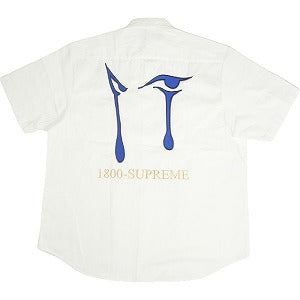 SUPREME シュプリーム 24AW AOI Eyes S/S Work Shirt White ワーク半袖シャツ 白 Size 【L】 【新古品・未使用品】 20802633