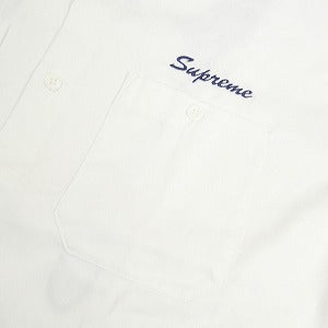 SUPREME シュプリーム 24AW AOI Eyes S/S Work Shirt White ワーク半袖シャツ 白 Size 【L】 【新古品・未使用品】 20802633