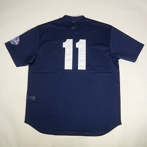 SUPREME シュプリーム 24AW S Logo Baseball Henley Navy ベースボールヘンリーネックTシャツ 紺 Size 【L】 【新古品・未使用品】 20802652