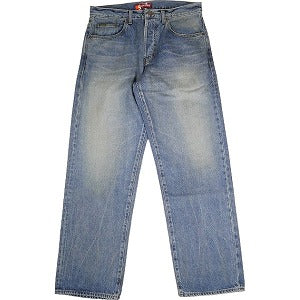 SUPREME シュプリーム 24AW Distressed Loose Fit Selvedge Jean Washed Indigo デニムパンツ インディゴ Size 【W32】 【新古品・未使用品】 20802667