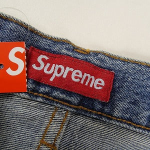 SUPREME シュプリーム 24AW Distressed Loose Fit Selvedge Jean Washed Indigo デニムパンツ インディゴ Size 【W32】 【新古品・未使用品】 20802667