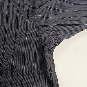 SUPREME シュプリーム 24AW AOI Eyes S/S Work Shirt Stripe 半袖シャツ 灰 Size 【L】 【新古品・未使用品】 20802668