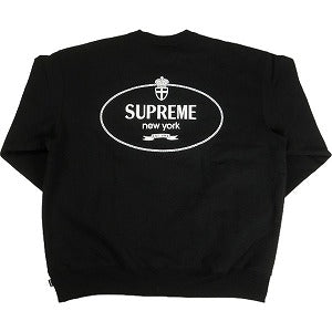 SUPREME シュプリーム 24AW Crest Crewneck Black クルーネックスウェット 黒 Size 【L】 【新古品・未使用品】 20802669