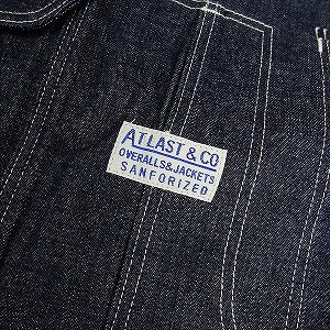 At Last ＆ Co アットラスト/BUTCHER PRODUCTS ブッチャープロダクツ 712 OVERALL DENIM オーバーオール インディゴ Size 【34】 【中古品-ほぼ新品】 20802698