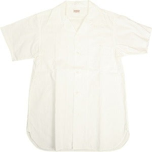 At Last ＆ Co アットラスト/BUTCHER PRODUCTS ブッチャープロダクツ W-DRESS SHIRT S-S WHITE 半袖シャツ 白 Size 【15】 【中古品-良い】 20802699