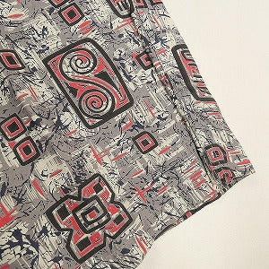 At Last ＆ Co アットラスト/BUTCHER PRODUCTS ブッチャープロダクツ ABSTRACT SHIRT RAYON S-S 半袖シャツ 灰 Size 【16】 【中古品-非常に良い】 20802703