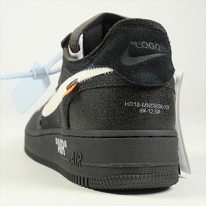 OFF WHITE オフホワイト ×NIKE ナイキ AIR FORCE 1 LOW AO4606-001 スニーカー 黒 Size 【27.5cm】 【中古品-ほぼ新品】 20802770