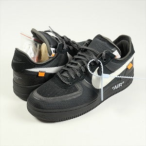 OFF WHITE オフホワイト ×NIKE ナイキ AIR FORCE 1 LOW AO4606-001 スニーカー 黒 Size 【27.5cm】 【中古品-ほぼ新品】 20802770