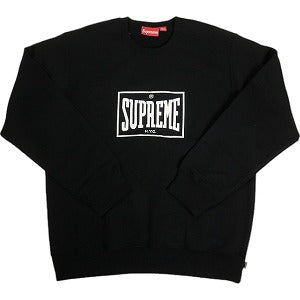 SUPREME シュプリーム 19SS Warm Up Crewneck Black クルーネックスウェット 黒 Size 【L】 【中古品-非常に良い】 20802773