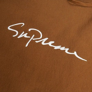 SUPREME シュプリーム 18AW Classic Script Hooded Sweatshirt Brown パーカー 茶 Size 【L】 【新古品・未使用品】 20802774