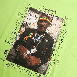 SUPREME シュプリーム 10SS Lee Scratch Perry Photo Tee Lime Green Tシャツ ライムグリーン Size 【L】 【新古品・未使用品】 20802775