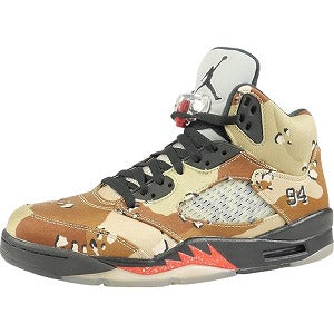 SUPREME シュプリーム ×NIKE ナイキ 15AW AIR JORDAN 5 RETRO SUPREME 824371-201 スニーカー 茶 Size 【27.5cm】 【中古品-ほぼ新品】 20802829