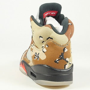 SUPREME シュプリーム ×NIKE ナイキ 15AW AIR JORDAN 5 RETRO SUPREME 824371-201 スニーカー 茶 Size 【27.5cm】 【中古品-ほぼ新品】 20802829