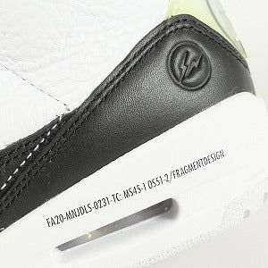 NIKE ナイキ ×Fragment Design AIR JORDAN 3 RETRO SP "WHITE/BLACK" DA3595-100 スニーカー 白黒 Size 【28.0cm】 【中古品-ほぼ新品】 20802830