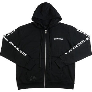 CHROME HEARTS クロム・ハーツ SCROLL FULL ZIP HOODIE BLACK ジップパーカー 黒 Size 【L】 【新古品・未使用品】 20802868