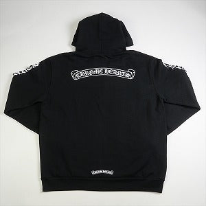 CHROME HEARTS クロム・ハーツ SCROLL FULL ZIP HOODIE BLACK ジップパーカー 黒 Size 【L】 【新古品・未使用品】 20802868