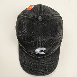 SUPREME シュプリーム 24AW Pigment S Logo 6-Panel Black キャップ 黒 Size 【フリー】 【新古品・未使用品】 20802871