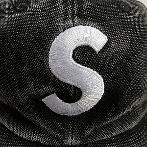 SUPREME シュプリーム 24AW Pigment S Logo 6-Panel Black キャップ 黒 Size 【フリー】 【新古品・未使用品】 20802871