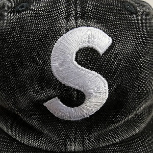 SUPREME シュプリーム 24AW Pigment S Logo 6-Panel Black キャップ 黒 Size 【フリー】 【新古品・未使用品】 20802935