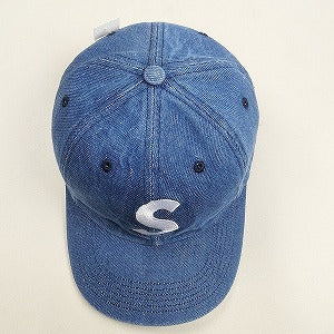 SUPREME シュプリーム 24AW Pigment S Logo 6-Panel Denim キャップ インディゴ Size 【フリー】 【新古品・未使用品】 20802937