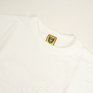 HUMAN MADE ヒューマンメイド 24AW POCKET T-SHIRT WHITE HM28CS031 バックハートロゴTシャツ 白 Size 【L】 【新古品・未使用品】 20802952