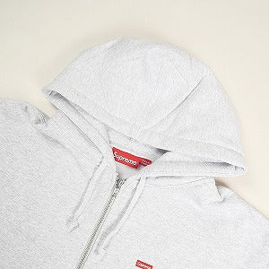 SUPREME シュプリーム 24AW Small Box Zip Up Hooded Sweatshirt Ash Gray ジップパーカー 薄灰 Size 【M】 【新古品・未使用品】 20802974