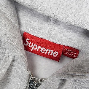 SUPREME シュプリーム 24AW Small Box Zip Up Hooded Sweatshirt Ash Gray ジップパーカー 薄灰 Size 【M】 【新古品・未使用品】 20802974