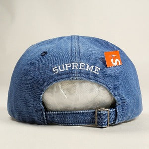 SUPREME シュプリーム 24AW Pigment S Logo 6-Panel Denim キャップ インディゴ Size 【フリー】 【新古品・未使用品】 20803007