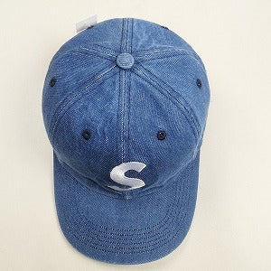 SUPREME シュプリーム 24AW Pigment S Logo 6-Panel Denim キャップ インディゴ Size 【フリー】 【新古品・未使用品】 20803007