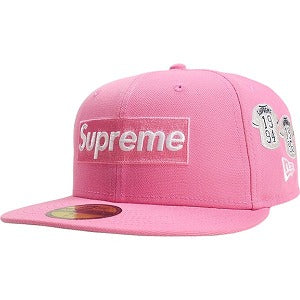 SUPREME シュプリーム 24AW Jerseys Box Logo New Era Pink ボックスロゴニューエラキャップ ピンク Size 【7　1/4(S)】 【新古品・未使用品】 20803056