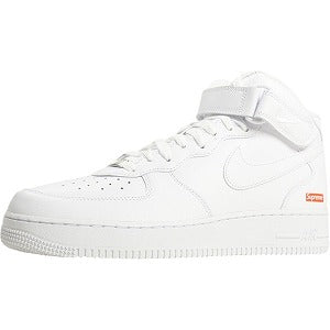 SUPREME シュプリーム ×NIKE ナイキ AIR FORCE 1 MID FZ8784-100 スニーカー 白 Size 【24.5cm】 【新古品・未使用品】 20803070